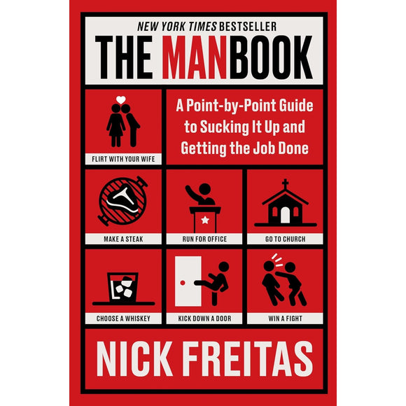 The Manbook by Nick Freitas — hardcover cover